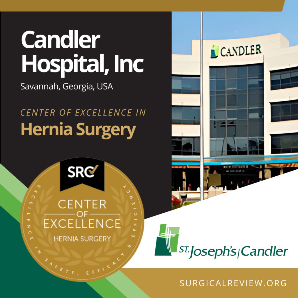 SRC Center of Excellence Candler Hospital, Inc in Savannah, Georgia, USA 