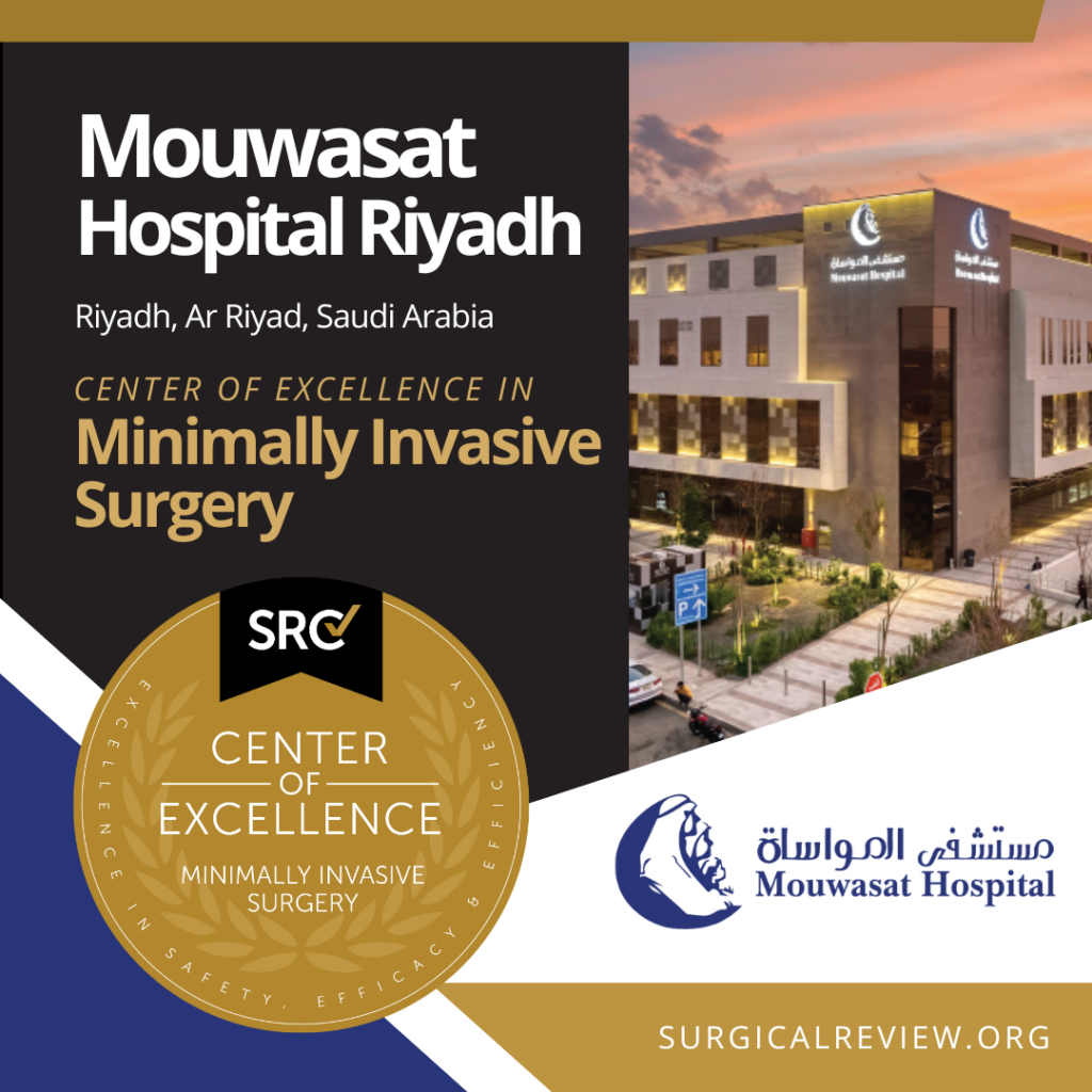 Mouwasat Hospital Riyadh SRC-Accredited Provider in Minimally Invasive Surgery