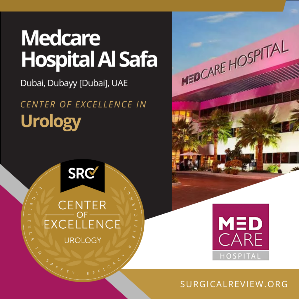 Medcare Hospital Al Safa, SRC-Accredited Provider in Urology