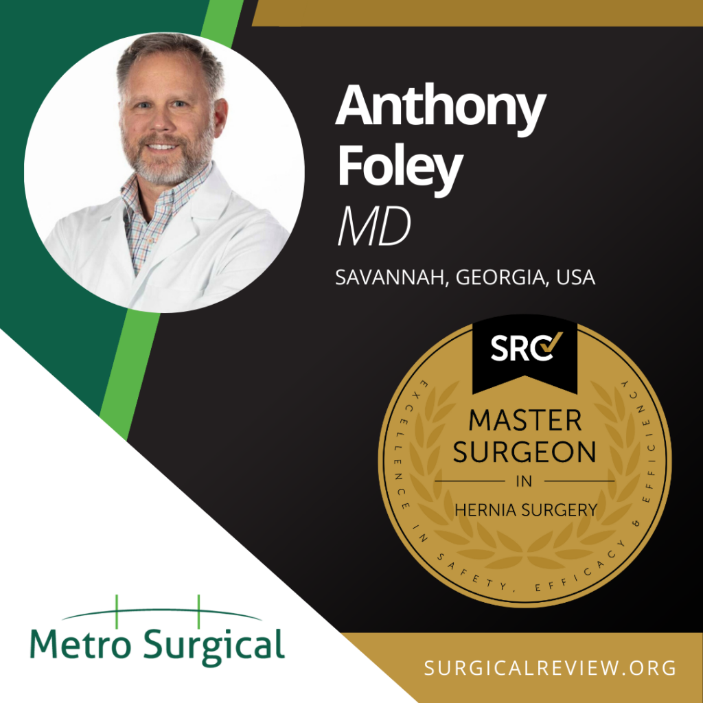 SRC Master Surgeon Anthony Foley, MD