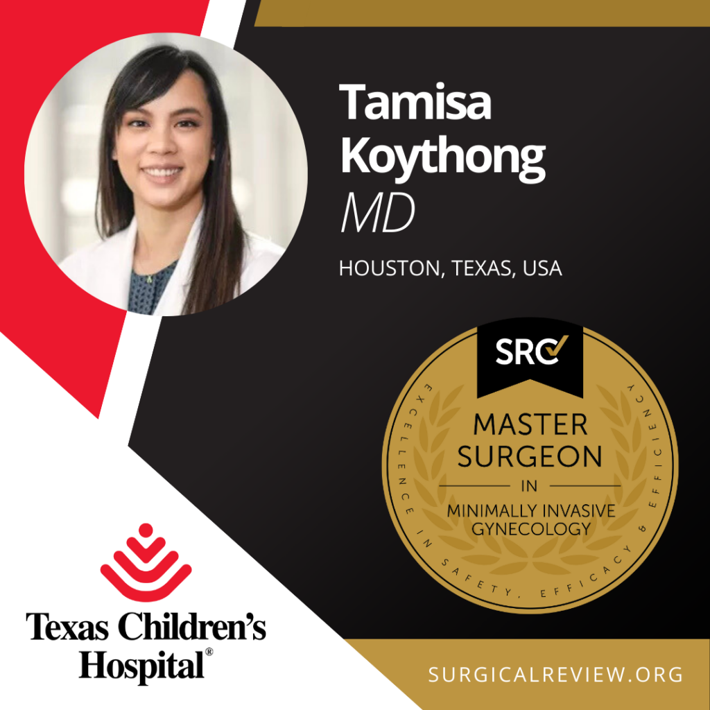 SRC Master Surgeon Tamisa Koythong, MD