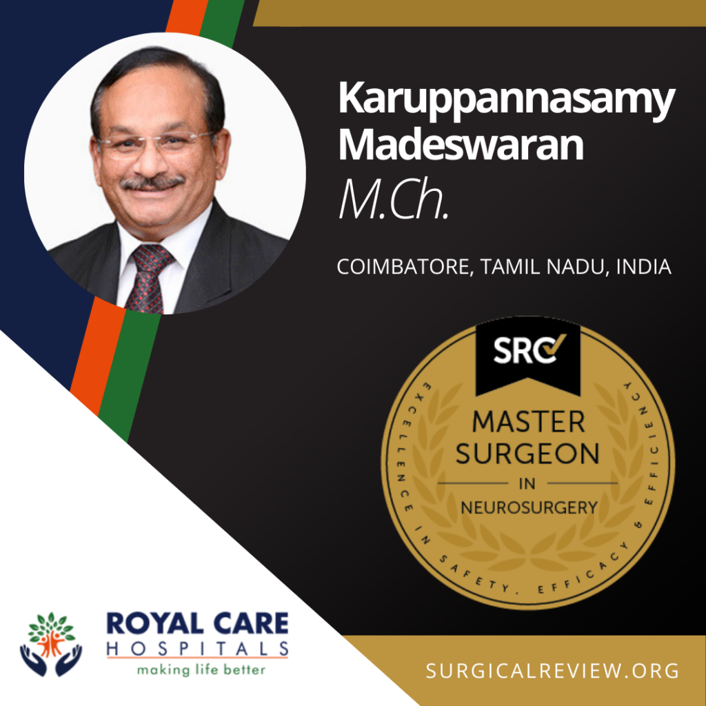 SRC Master Surgeon Karuppannasamy Madeswaran, M.Ch.