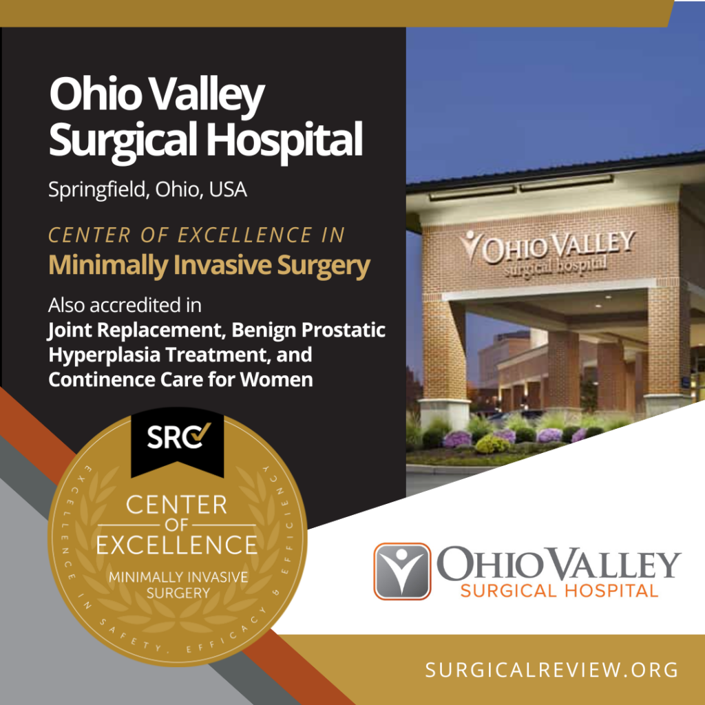 SRC Center of Excellence Ohio Valley Surgical Hospital in Springfield, Ohio, United States