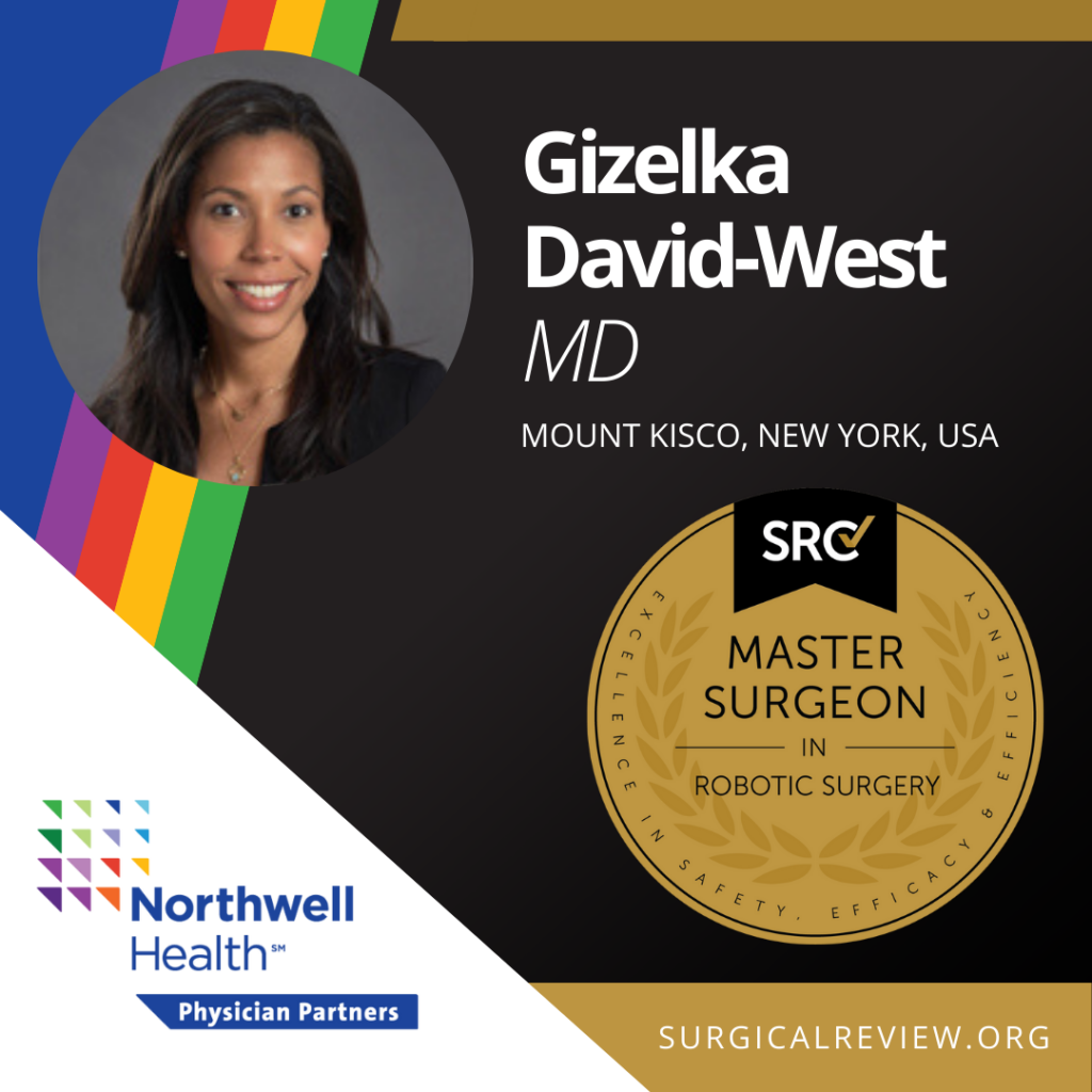 SRC-accredited Master Surgeon in Robotic Surgery Gizelka David-West, MD