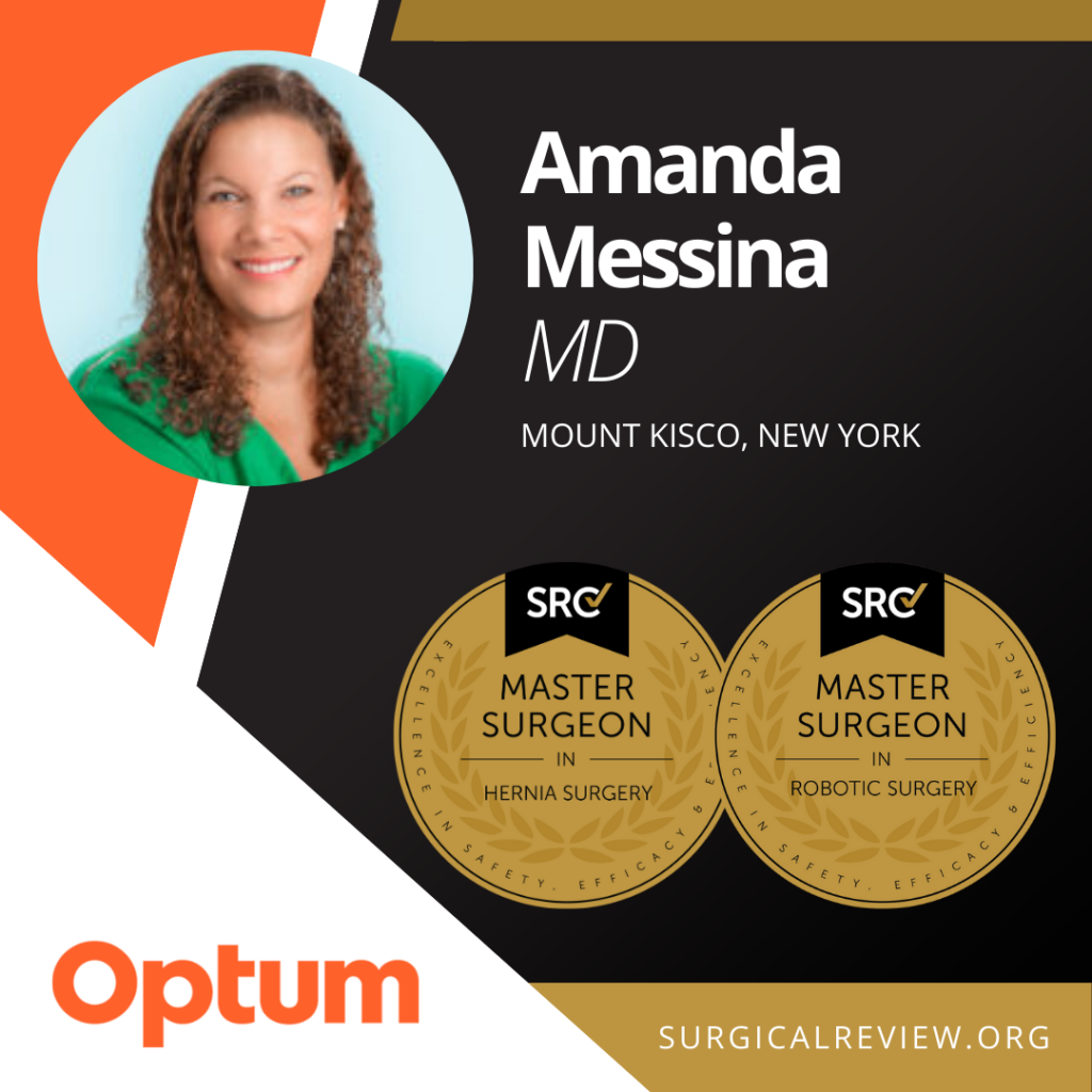 SRC-accredited Master Surgeon Amanda Messina, MD 