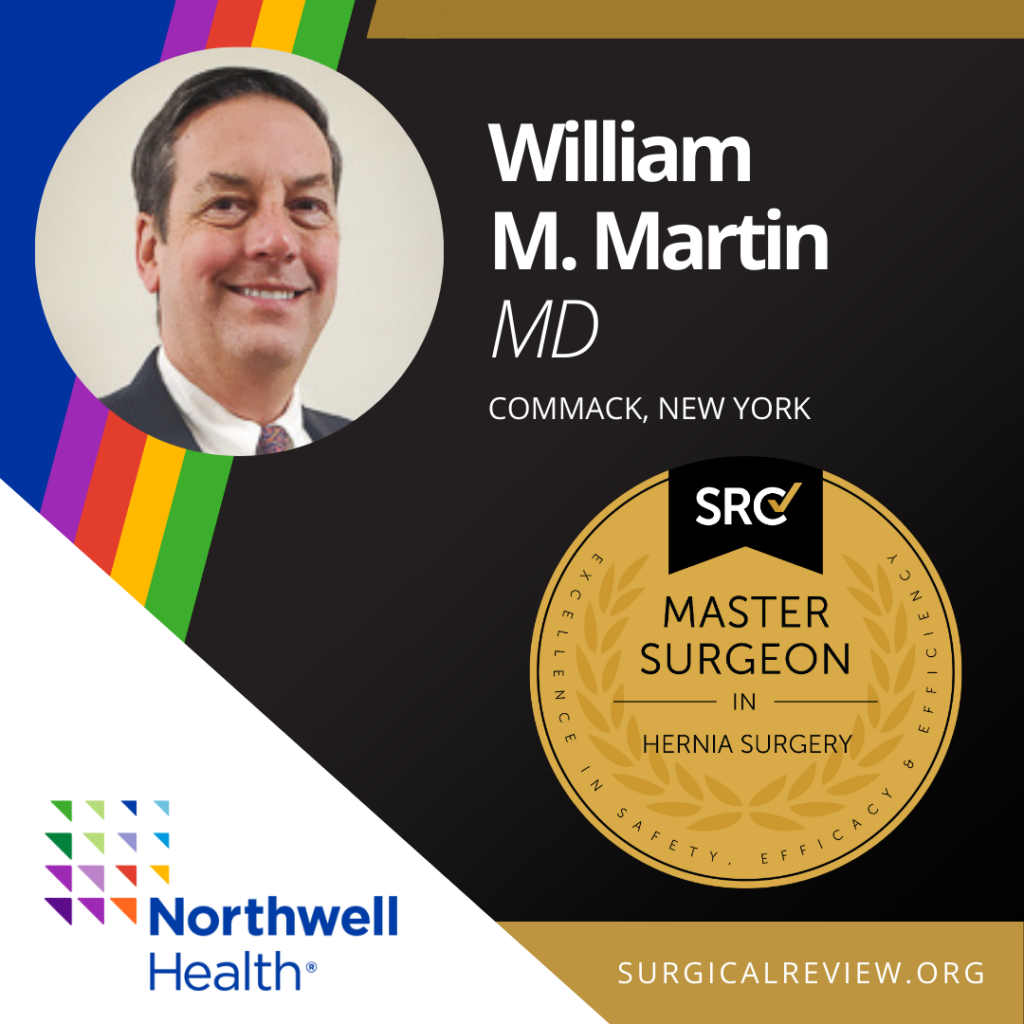 SRC-accredited Master Surgeon William Martin, MD